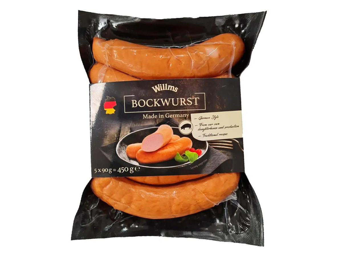 German-made Bockwurst