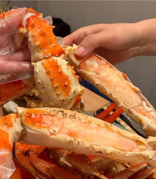 Russlan King Crab Legs (XXL Jumbo) 9 LB /4 Kg